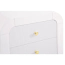 Meridian Artisto White Night Stand IMAGE 12