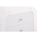 Meridian Artisto White Night Stand IMAGE 13