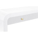 Meridian Artisto White Console Table IMAGE 12