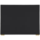 Meridian Crosby Grey Linen Textured Fabric Full Bed IMAGE 11