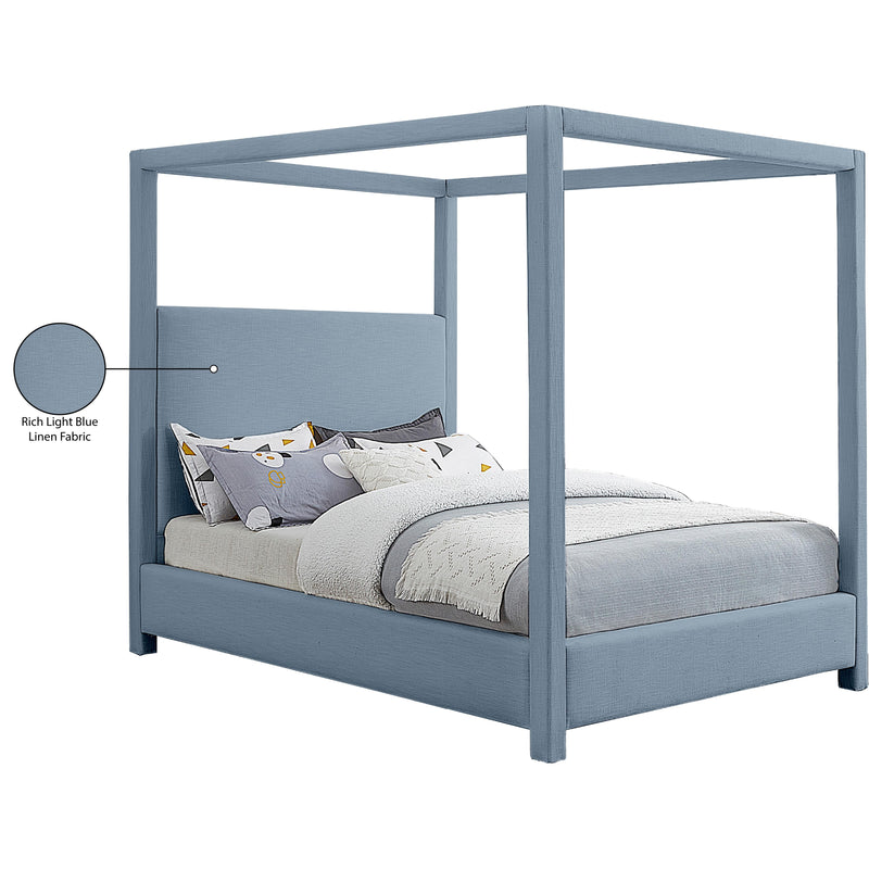 Meridian Emerson Sky Blue Queen Bed (3 Boxes) IMAGE 9