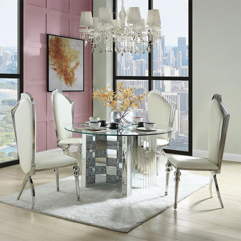 Acme Furniture Noralie DN00718 Dining Table IMAGE 6