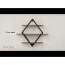 Acme Furniture Brantley AC00739 Wall Rack with 3 Shelves IMAGE 4