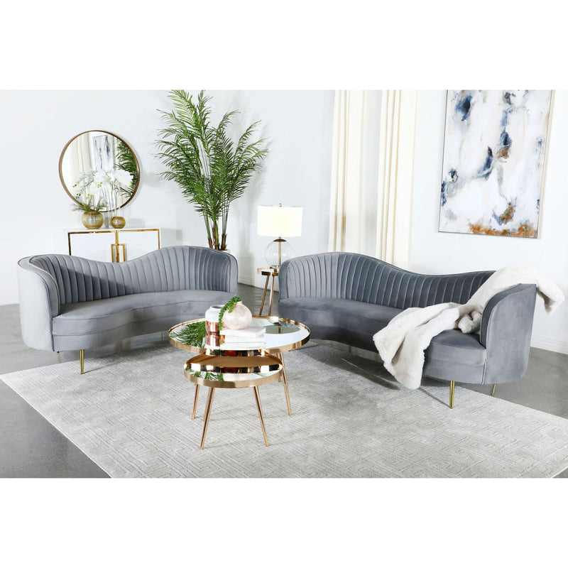 Coaster Furniture Sophia Stationary Fabric Sofa 506864 IMAGE 6
