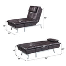 Acme Furniture Padilla LV00825 Chaise Lounge with Pillow & Usb IMAGE 10