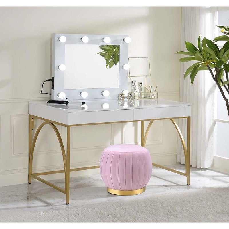 Acme Furniture Lightmane 2-Drawer Vanity Table AC00900 IMAGE 5