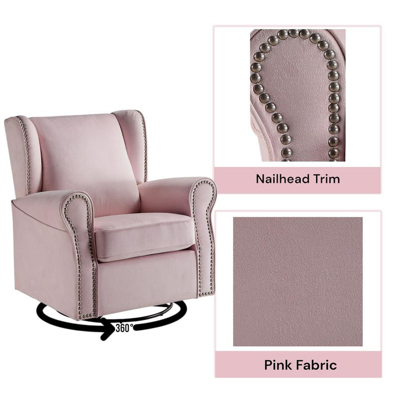 Acme Furniture Tamaki LV00923 Swivel Chair with Glider IMAGE 10