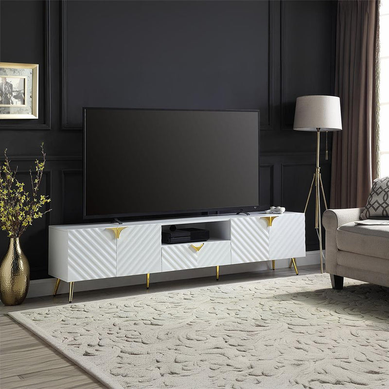 Acme Furniture Gaines TV Stand with Cable Management LV01138 IMAGE 4