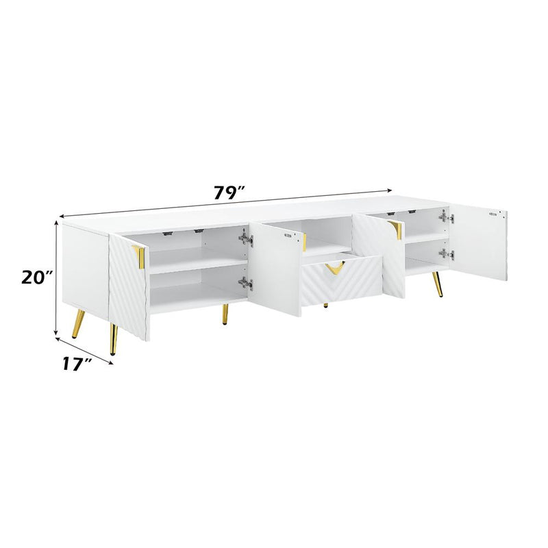 Acme Furniture Gaines LV01138 TV Stand IMAGE 5