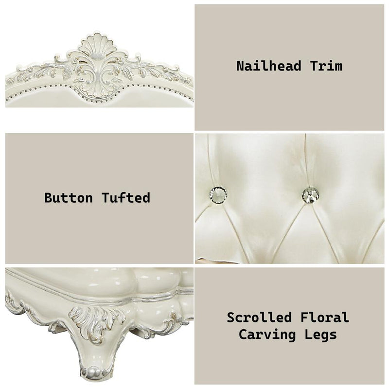 Acme Furniture Adara LV01226 Chair with 2 Pillows IMAGE 10