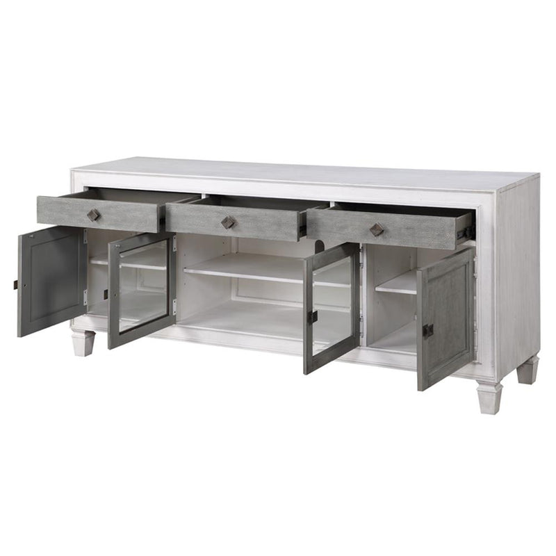 Acme Furniture Katia TV Stand with Cable Management LV01317 IMAGE 4