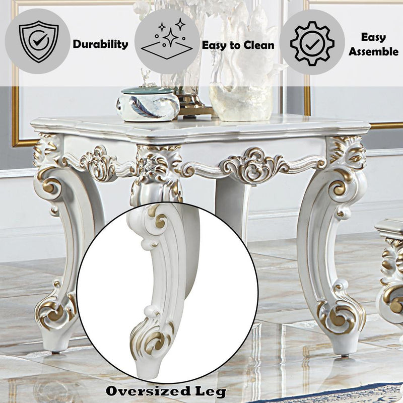 Acme Furniture Vendome II LV01333 End Table IMAGE 9