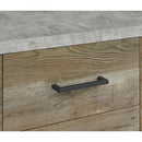  Coaster Furniture Abelardo 953565 3-Drawer Engineered Wood Cabinet - Weathered Oak IMAGE 6