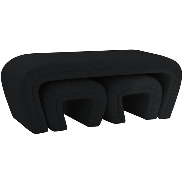 Meridian Home Decor Benches 155Black IMAGE 1