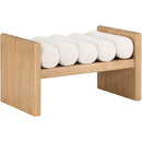 Meridian Home Decor Benches 177Cream IMAGE 1