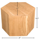 Meridian Eternal Natural Coffee Table IMAGE 6