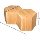 Meridian Eternal Natural Coffee Table IMAGE 6