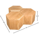 Meridian Eternal Natural Coffee Table IMAGE 6