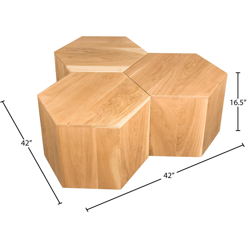 Meridian Eternal Natural Coffee Table IMAGE 6