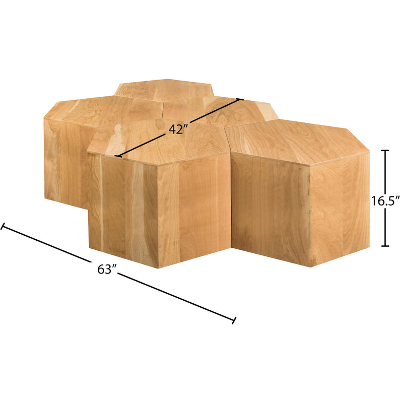 Meridian Eternal Natural Coffee Table IMAGE 6