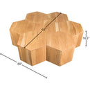 Meridian Eternal Natural Coffee Table IMAGE 6