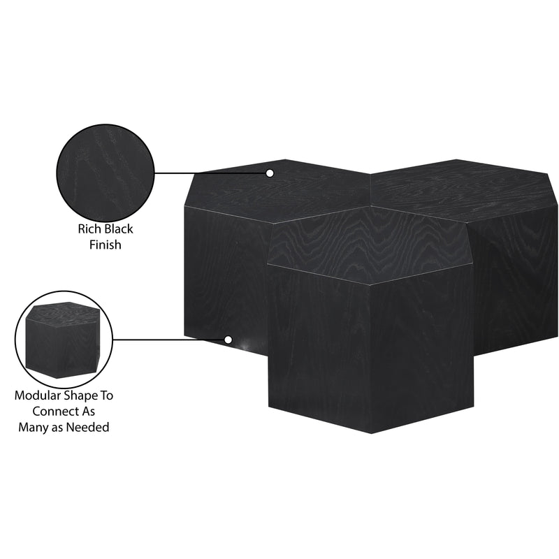 Meridian Eternal Black Coffee Table IMAGE 8