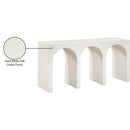 Meridian June Cream Oak Console Table IMAGE 10