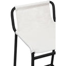 Meridian Dax Cream Vegan Leather Counter Stool IMAGE 5