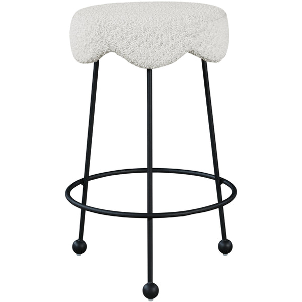 Meridian Fleur Stool 513Cream-C IMAGE 1