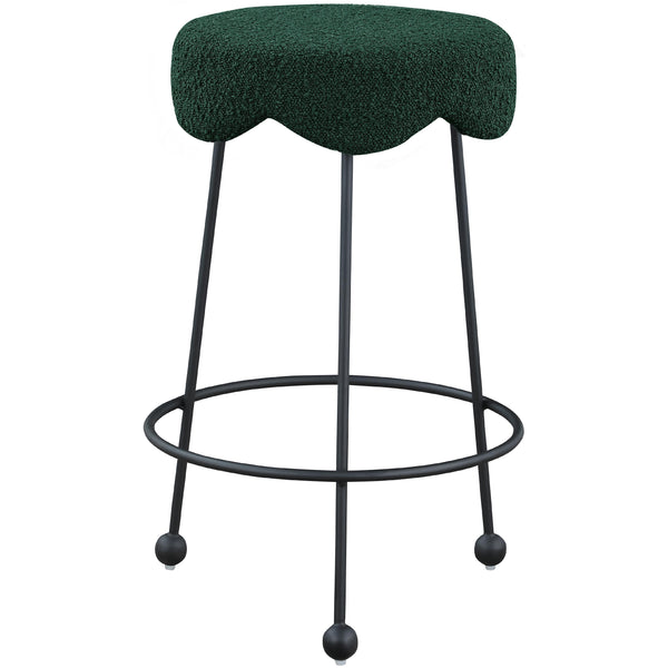 Meridian Fleur Stool 513Green-C IMAGE 1