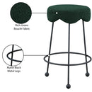 Meridian Fleur Green Fabric Counter Stool IMAGE 6