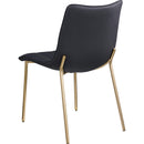 Meridian Isla Black Vegan Leather Dining Chair IMAGE 6