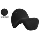 Meridian Theodore Black Fur Accent Chair IMAGE 8