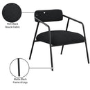 Meridian Carly Black Fabric Accent Chair IMAGE 7