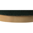 Meridian Calais Green Boucle Fabric Accent Chair IMAGE 6