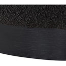 Meridian Calais Black Boucle Fabric Accent Chair IMAGE 6