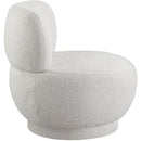 Meridian Calais Cream Boucle Fabric Accent Chair IMAGE 5