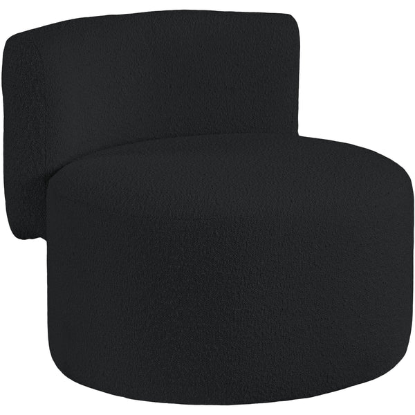 Meridian Como Stationary Fabric Accent Chair 567Black IMAGE 1