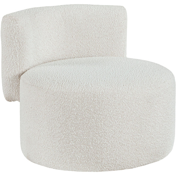 Meridian Como Stationary Fabric Accent Chair 567Cream IMAGE 1