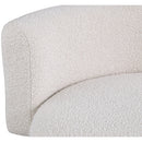 Meridian Como Cream Boucle Fabric Accent Chair IMAGE 7
