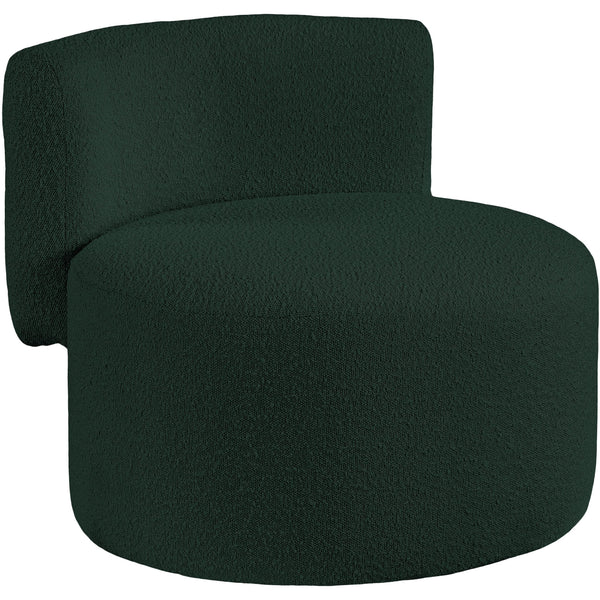 Meridian Como Stationary Fabric Accent Chair 567Green IMAGE 1