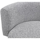 Meridian Como Grey Boucle Fabric Accent Chair IMAGE 7