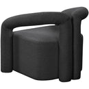 Meridian Otto Black Boucle Fabric Accent Chair IMAGE 6