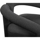 Meridian Otto Black Boucle Fabric Accent Chair IMAGE 7