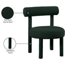 Meridian Parlor Green Boucle Fabric Accent Chair IMAGE 9