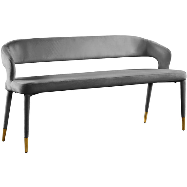 Meridian Home Decor Benches 582Grey IMAGE 1