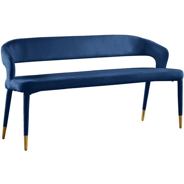Meridian Home Decor Benches 582Navy IMAGE 1