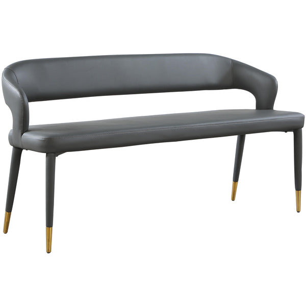 Meridian Home Decor Benches 583Grey IMAGE 1