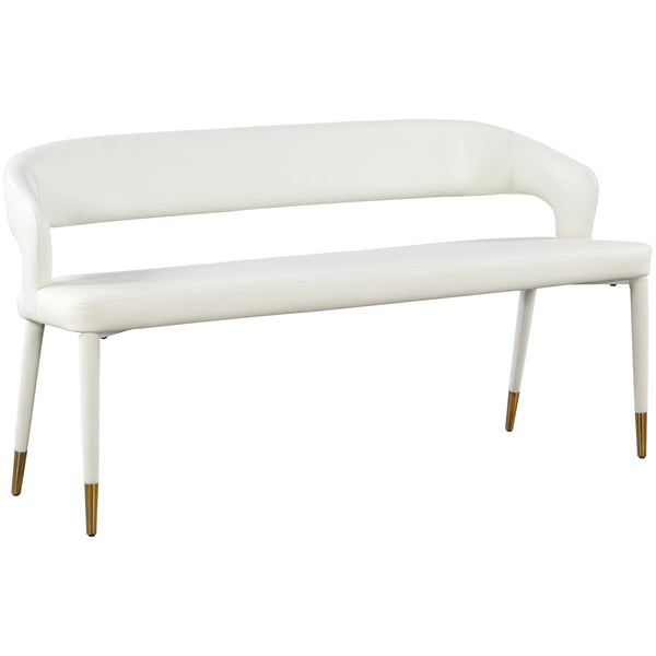 Meridian Home Decor Benches 583White IMAGE 1