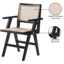 Meridian Preston Black Wood Dining Arm Chair IMAGE 9